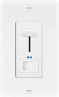 Dimmer Light Switch with Blue Indicator Light, LED Compatible, 3-Way/Single Pole, 600 Watt T632565