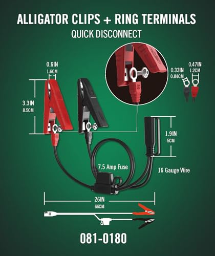 5 AMP Selectable 12V / 24V Battery Charger and Maintainer I8285