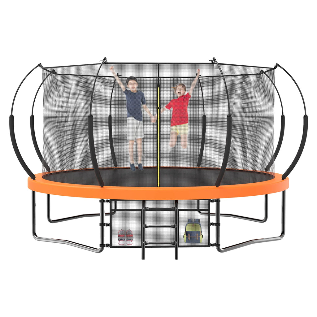 14FT Trampoline with Enclosure and Ladder V167