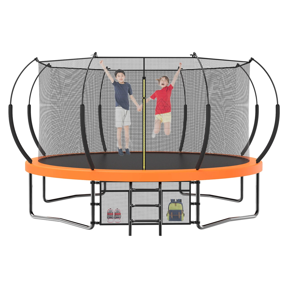 14FT Trampoline with Enclosure and Ladder V167