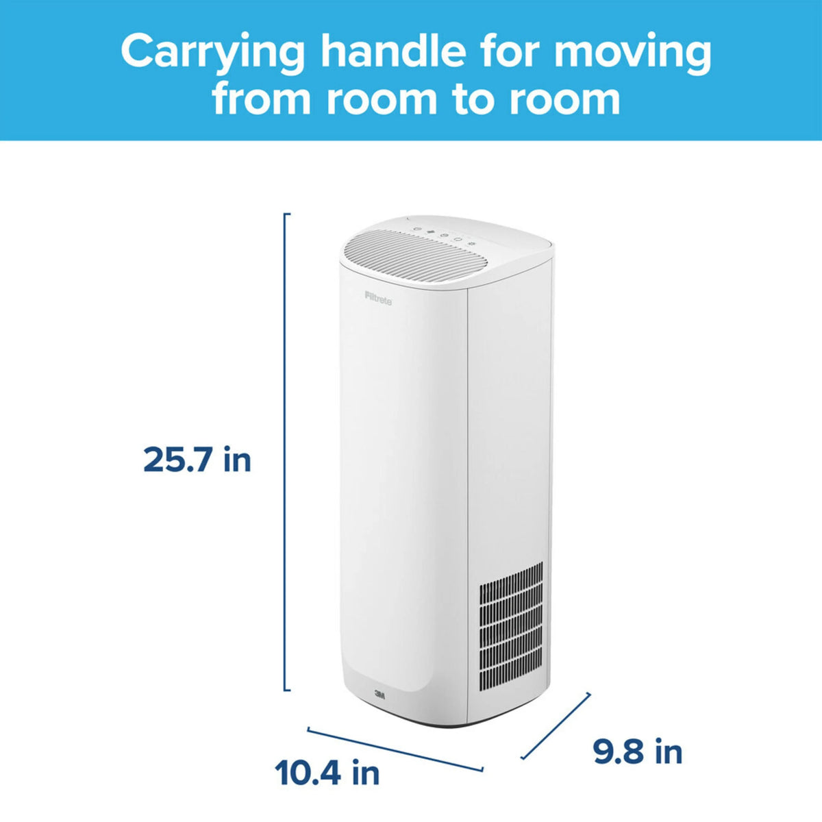 White True HEPA Air Purifier S891