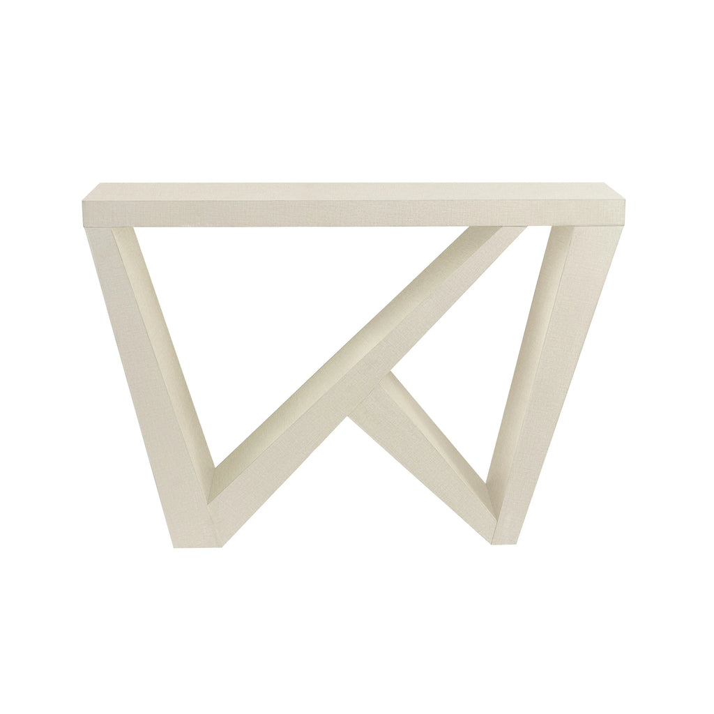 Contemporary Decorative Console Table with W-Shaped Legs B9283