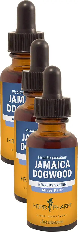 Jamaica Dogwood Liquid Extract 1 Ounce Pack of 3 M698391
