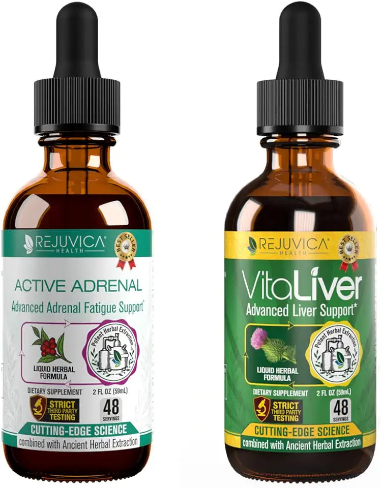 Liquid Rhodiola Milk Thistle Holy Basil Artichoke Supplement B288601