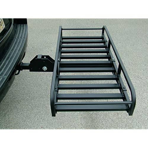 Folding Hitch Cargo Carrier with 400 lb Capacity G122130