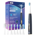 Rechargeable Electric Toothbrush with 8 Brush Heads, 5 Modes, Pressure Sensor N55867