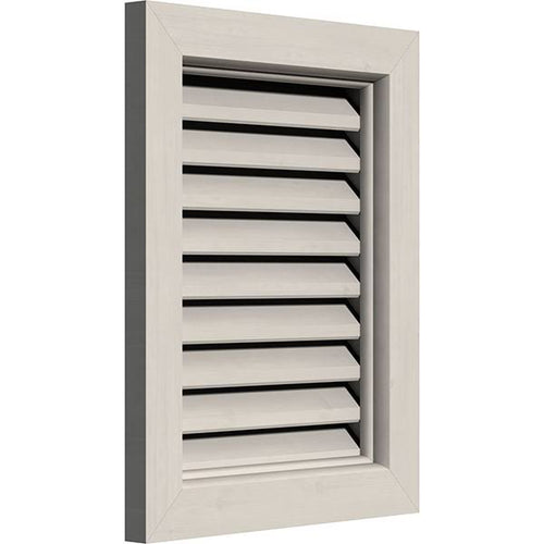 14 inchw x 18 inchh Primed Western Red Cedar Gable Vent A432057