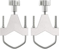 Adjustable Jack Tube Mount Bracket System (Sliver) Pack of 2 H2675
