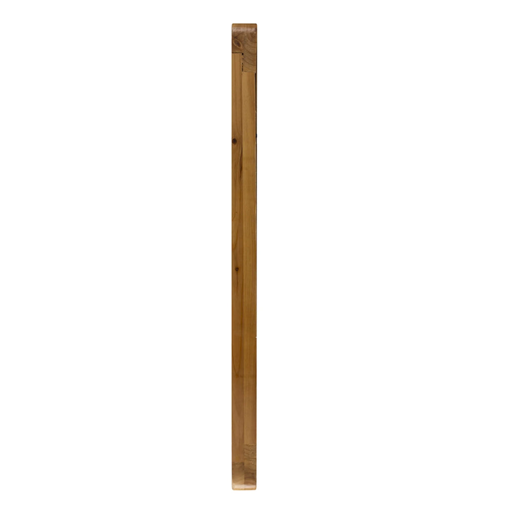 Wooden Square Wall Mirror E376172