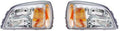 Pair Headlights for Cadillac Deville K727255