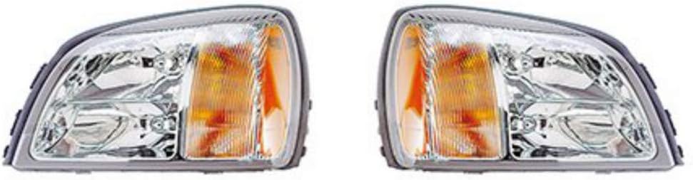 Pair Headlights for Cadillac Deville K727255
