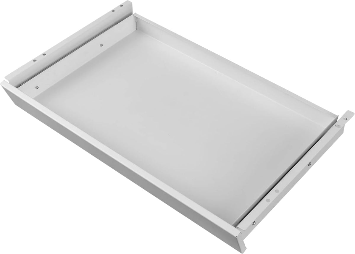 White Sliding Under-Desk Drawer Storage Organizer Z44686