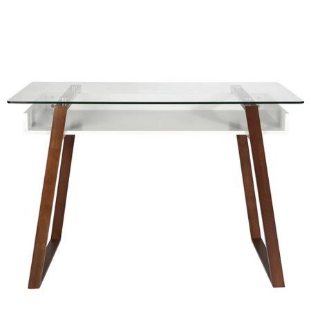 Walnut Glass Desk H836