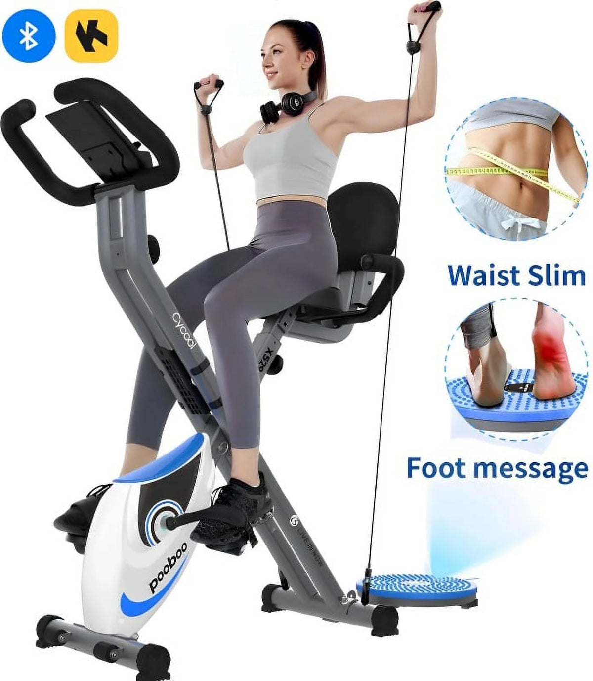 Indoor Stationary Cycling Exercise Bike 360LB N3454