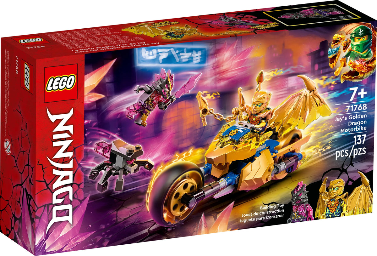 Toy Motorcycle with Dragon and Spider Figure U195152