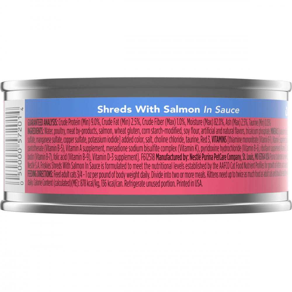 Shreds Wet Cat Food Salmon in Sauce F3247
