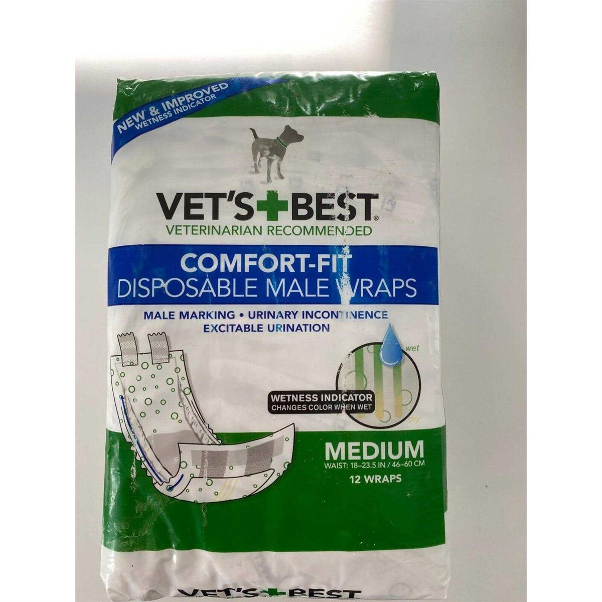 Disposable Male Dog Wraps O824