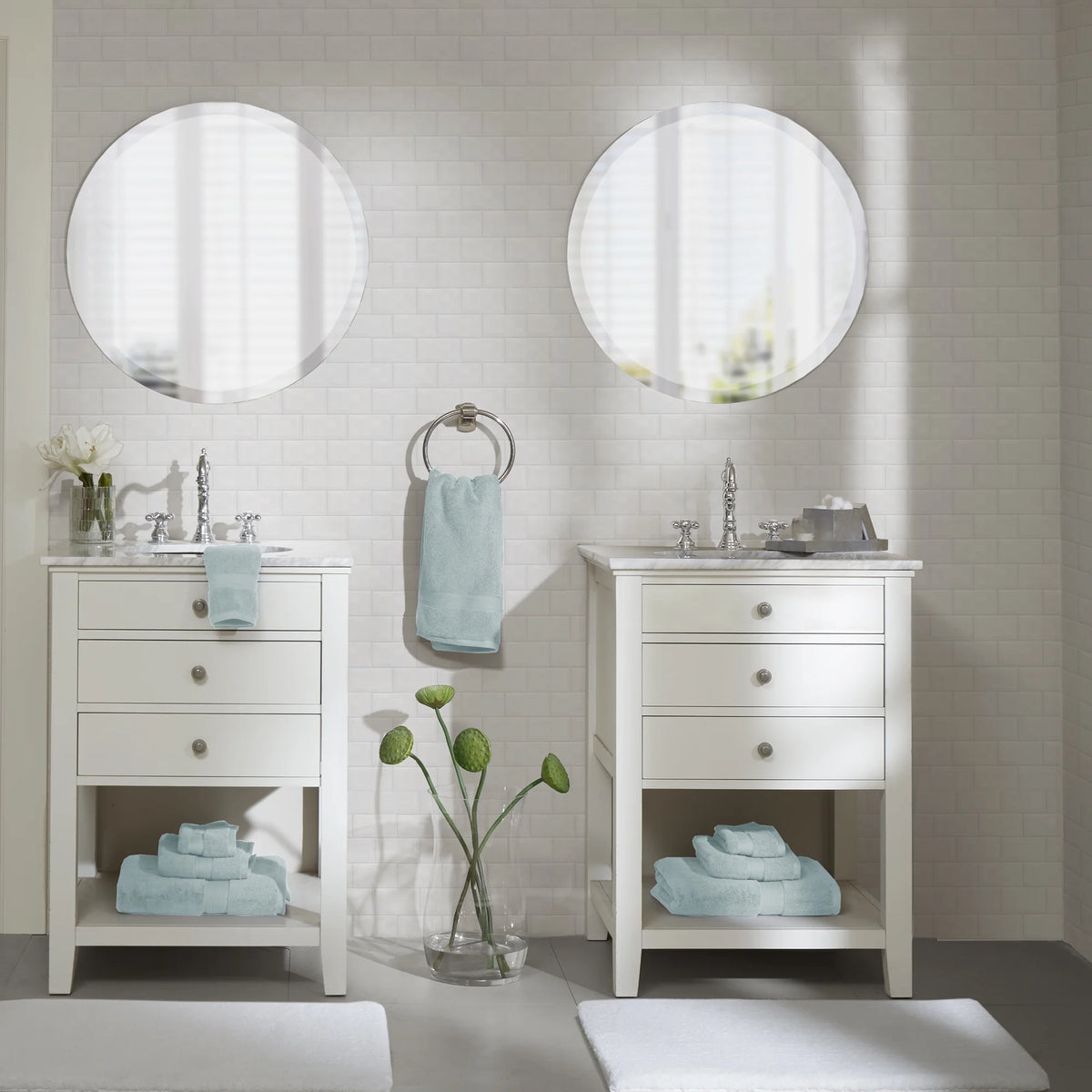 100% Cotton 8-Piece Towel Set W4927