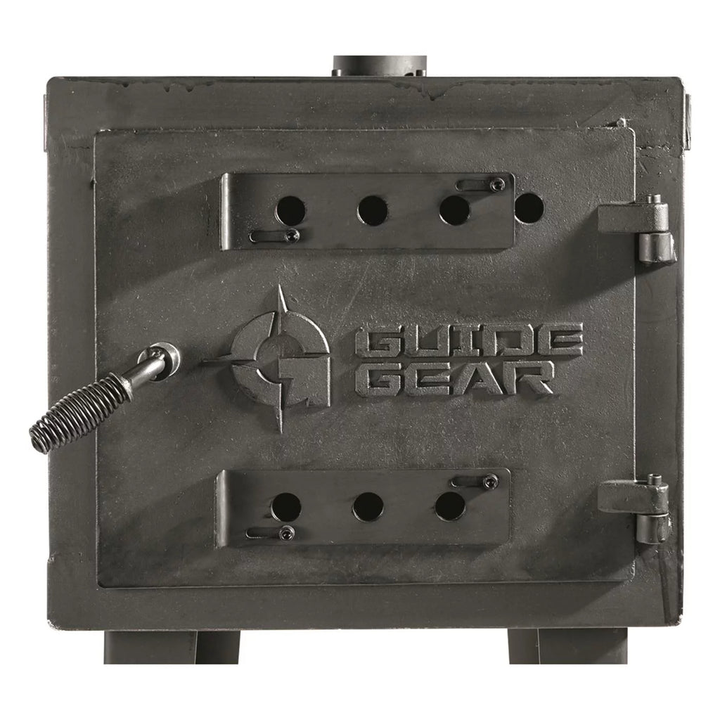 Large Outdoor Wood Burning Stove with Chimney Pipe K296017