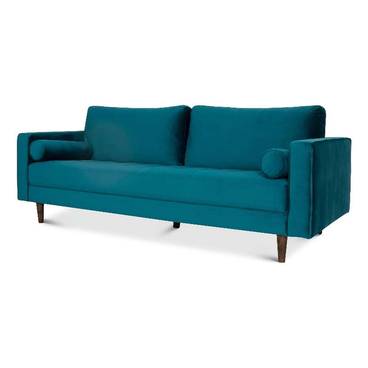Mid-Century Modern Velvet Sofa L21118