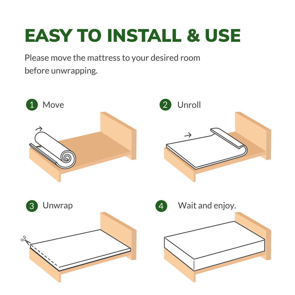 6 inch Full Memory Foam Mattress M873781