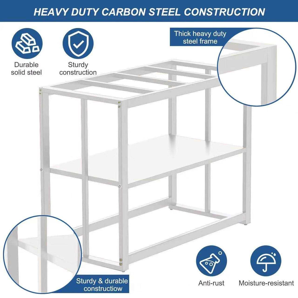 40 Gallon Fish Tank Stand with Storage Shelf W657