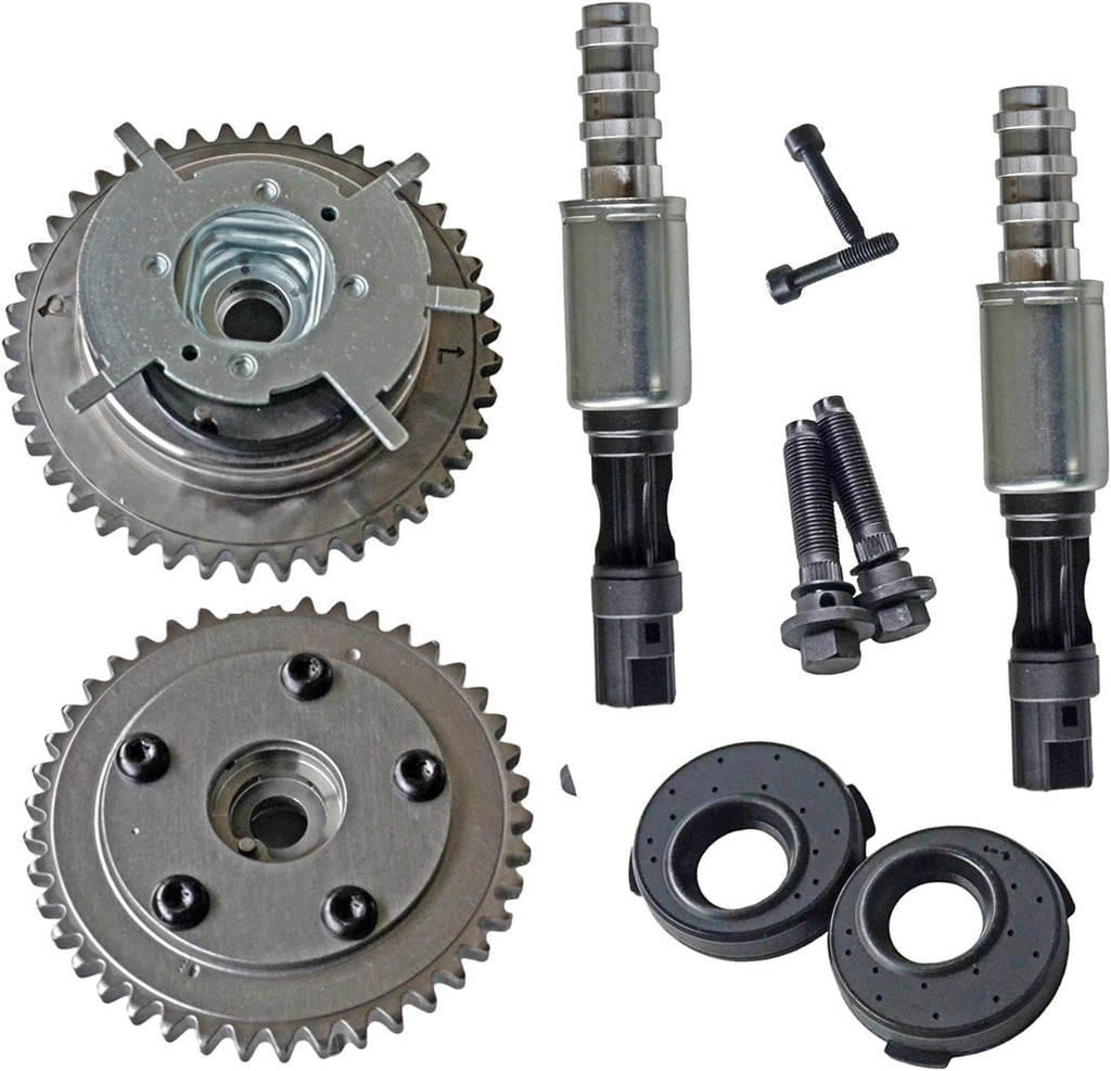 Variable Camshaft Timing Cam Phaser Kit with VCT Solenoids 4.6L 5.4L 3V Engine V522