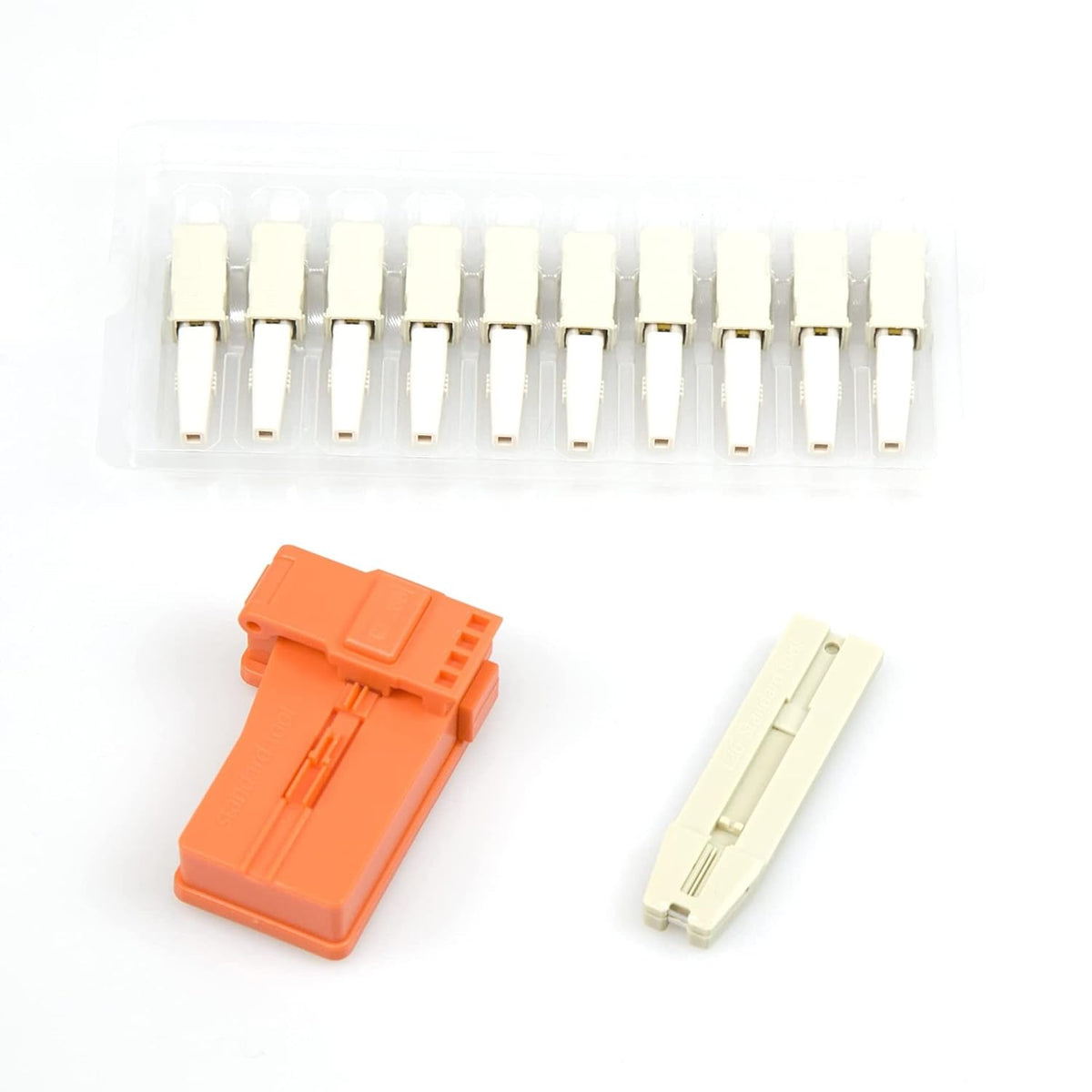 20pcs SC APC Fiber Optic Quick Connector Single Mode 9/125 O4058