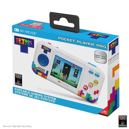 Portable Video Game System with 100 Games, 2.75" Color Display H308165