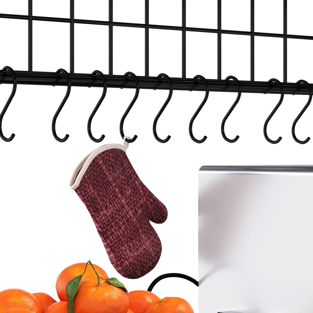 6-Tier Kitchen Microwave Oven Stand with Storage Cabinet and Wine Shelf W95115