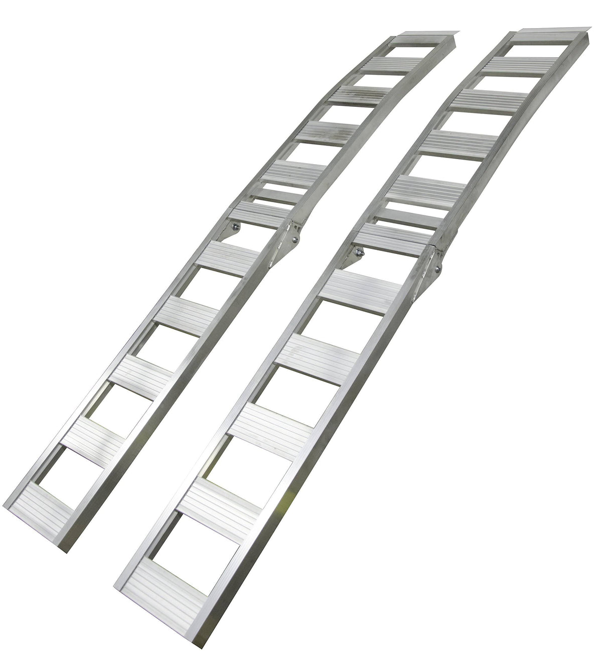 Folding Arched Aluminum Ramp, 2 Pack Y307