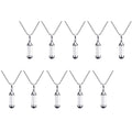 Glass Vial Pendant Necklace N84525
