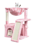 Light Grey Cat Tree with Scratching Posts B28278