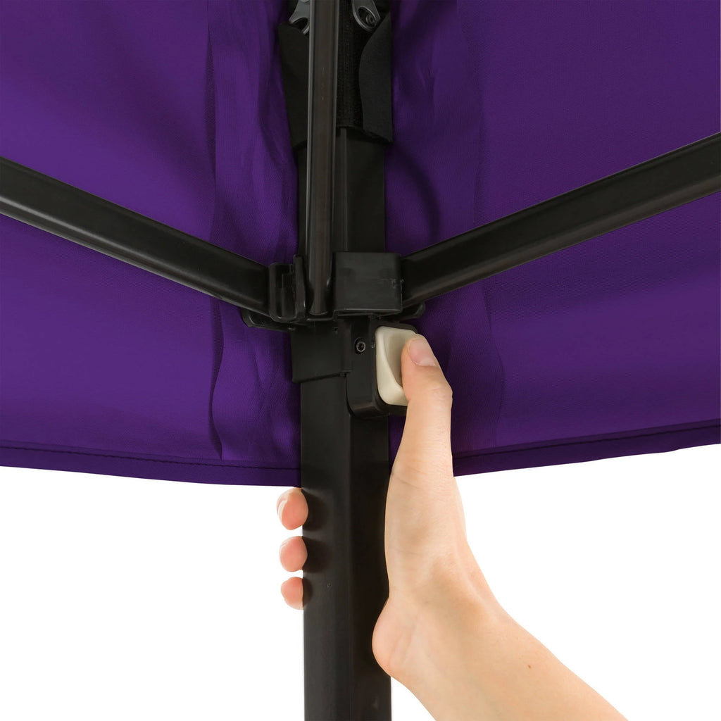 10 ft x 10 ft White Instant Canopy A999