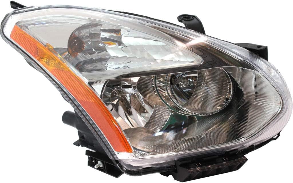 Nissan Rogue Headlight Assembly 2009 2010 Passenger Side Halogen N808
