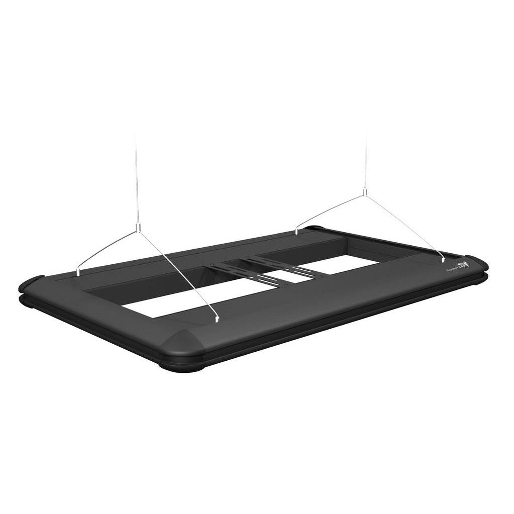 Black 4 Lamp Dimmable T5HO Hybrid L728