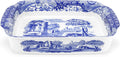 Blue Italian Rectangle Lasagna Handled Dish S505970