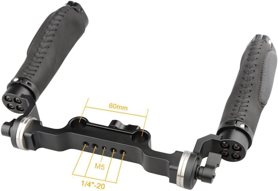 Leather Handle 15mm Rod Shoulder Mount Rig T728