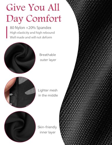 Short Torso Waist Trainer Corset Waist Cincher Body Shaper with Zipper Hooks X334511