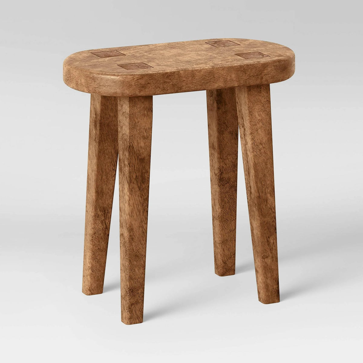 Tall Carved Wood Table Brown W96344
