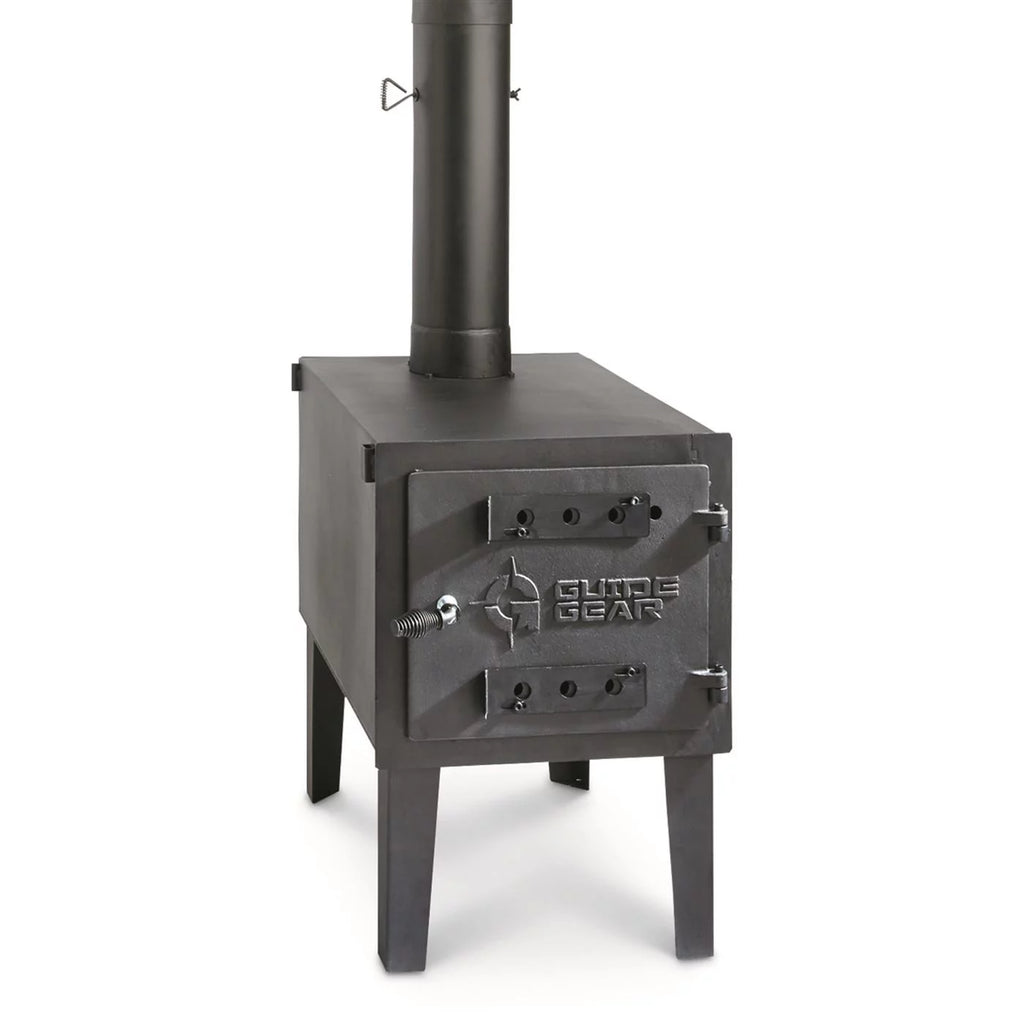 Large Outdoor Wood Burning Stove with Chimney Pipe K296017