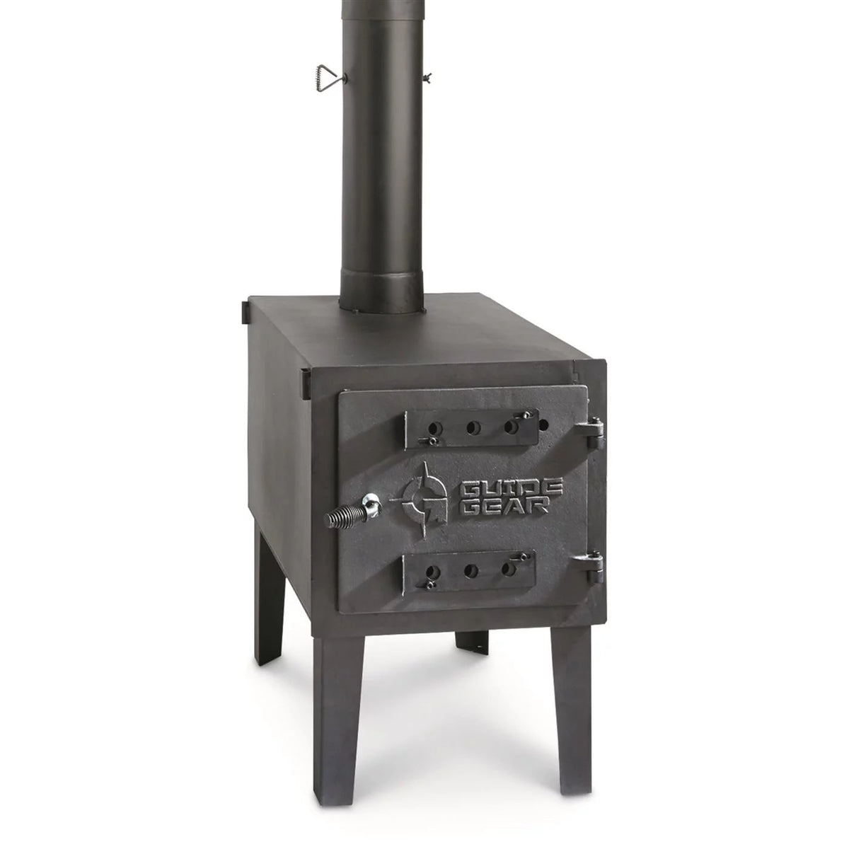 Large Outdoor Wood Burning Stove with Chimney Pipe K296017