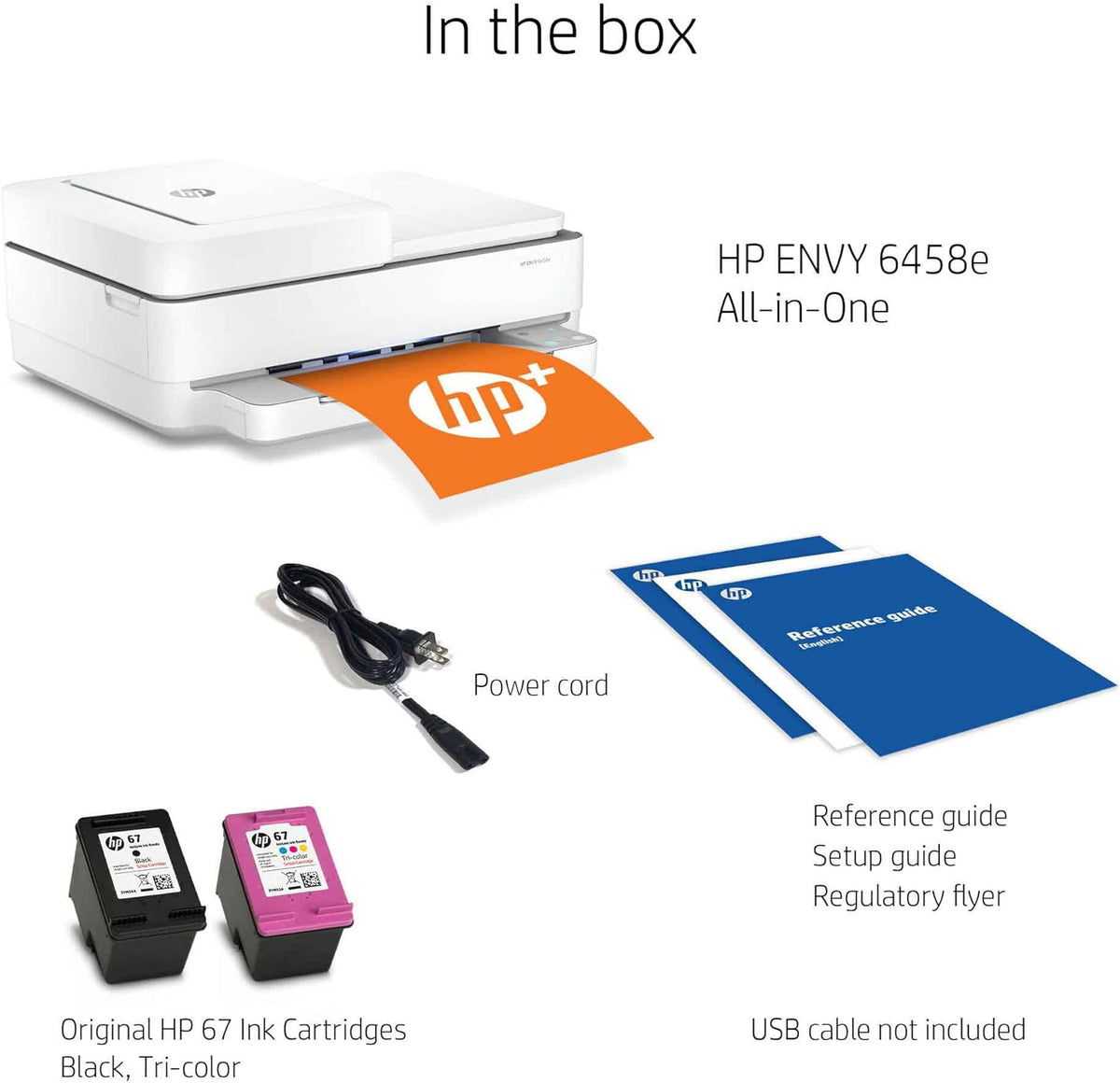 White Wireless Color Inkjet All-in-One Printer R7797