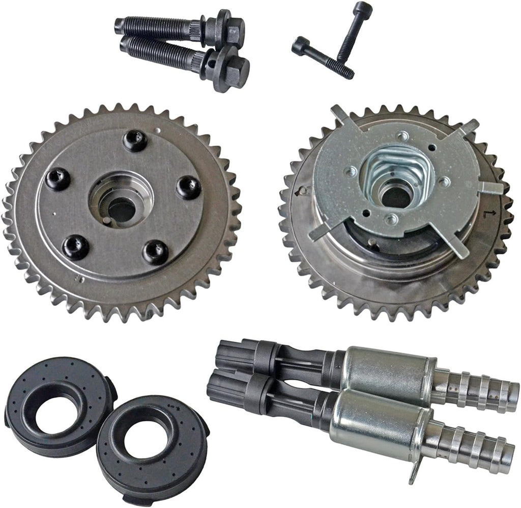 Variable Camshaft Timing Cam Phaser Kit with VCT Solenoids 4.6L 5.4L 3V Engine V522