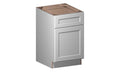 White 1 Door 1 Drawer Base Cabinet M2891