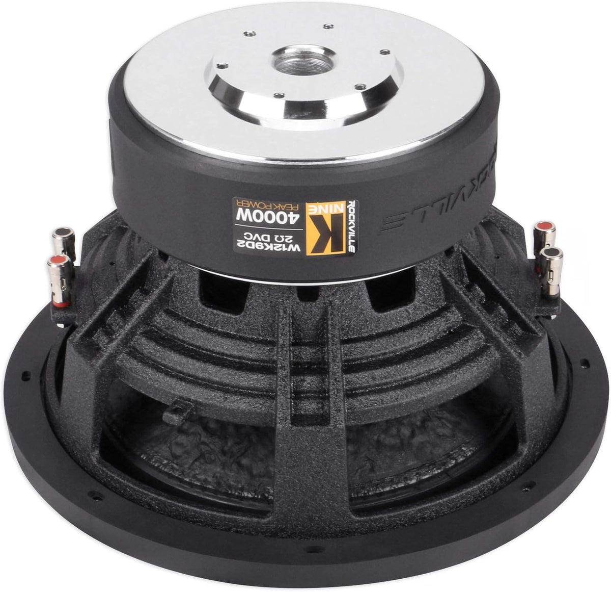 12 8000 Watt Car Subwoofers + Sealed Sub Box Enclosure N67782