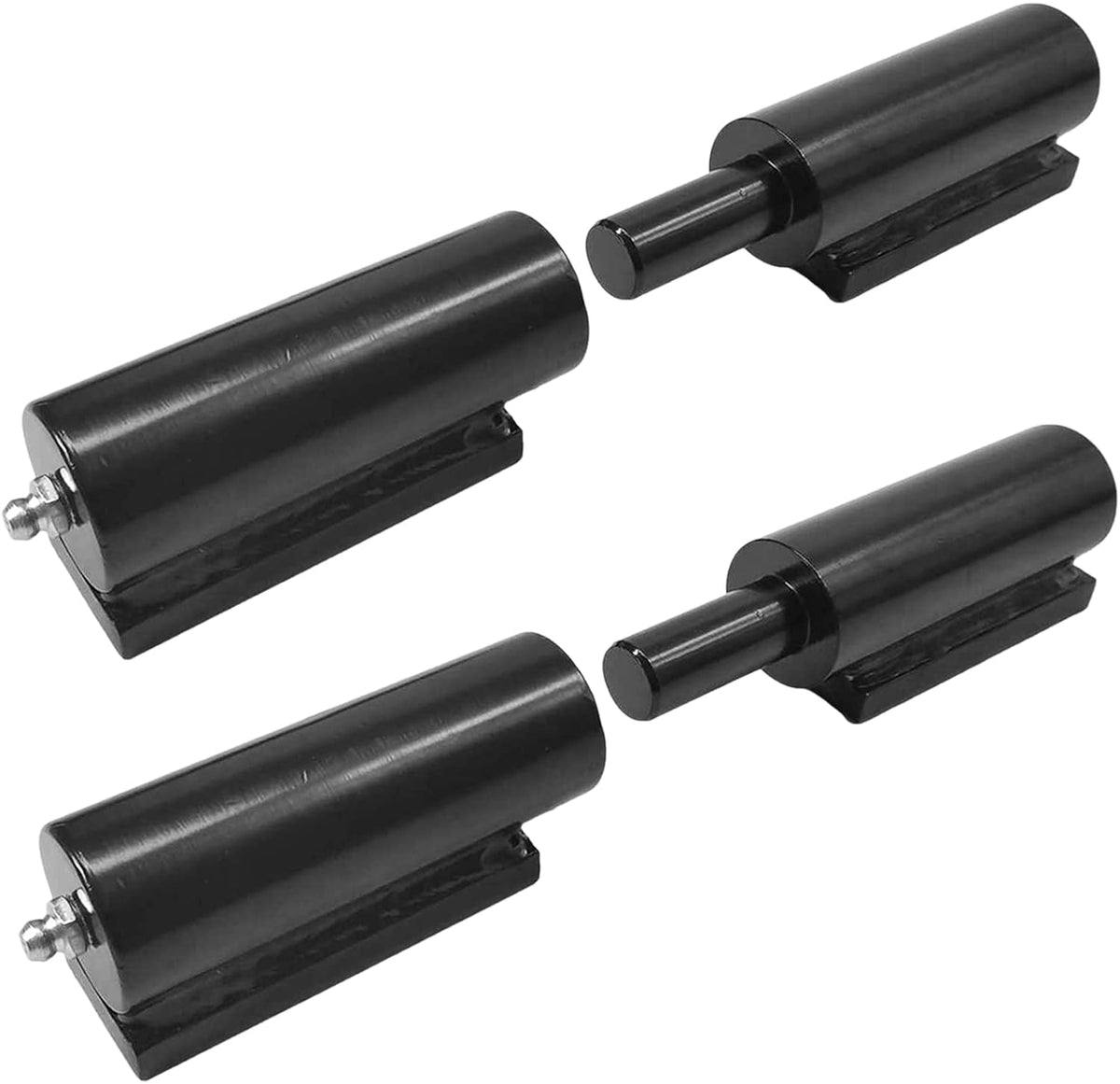 2 Pack Heavy Duty Steel Barrel Hinge H64842