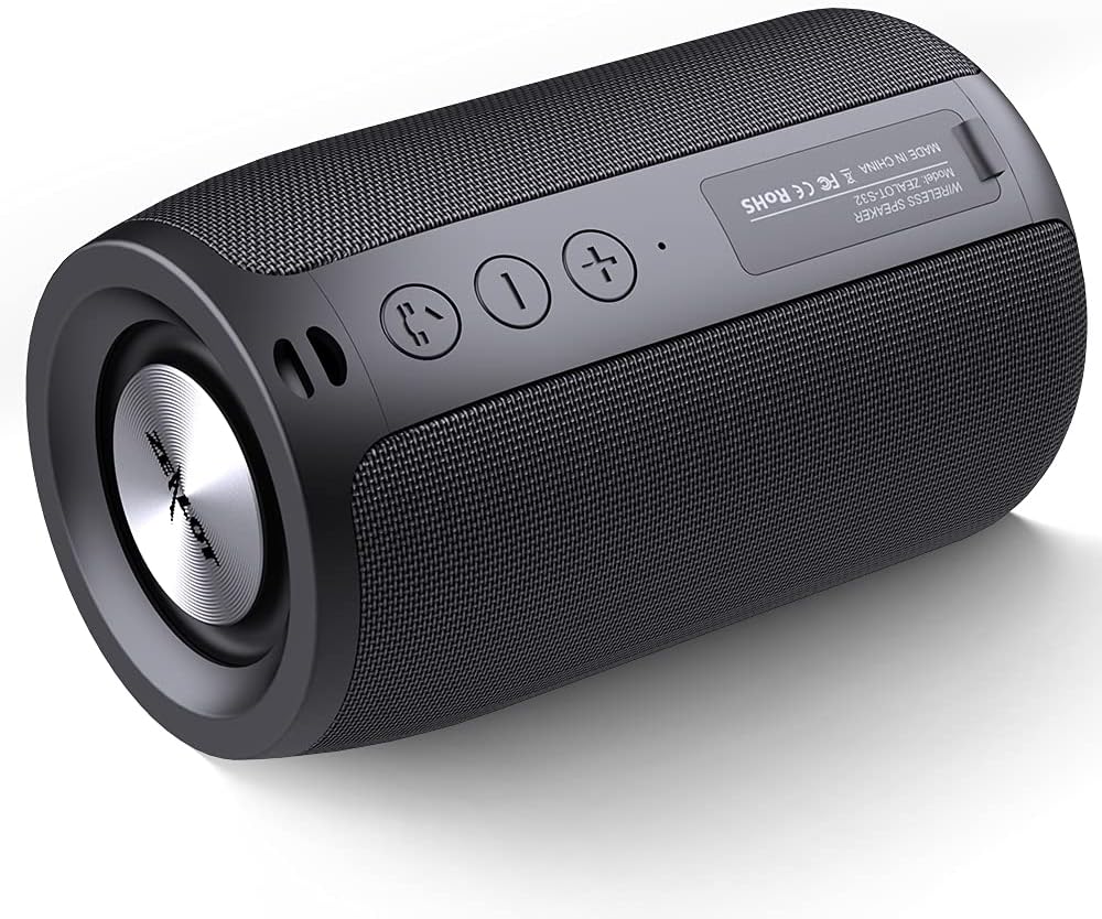 Portable Bluetooth Speaker, Mini Wireless Speaker Waterproof IPX5, Black G621