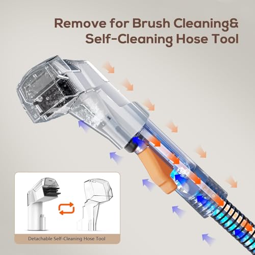 15Kpa Carpet & Upholstery Spot Cleaner with Dual Size Brush Head E36788