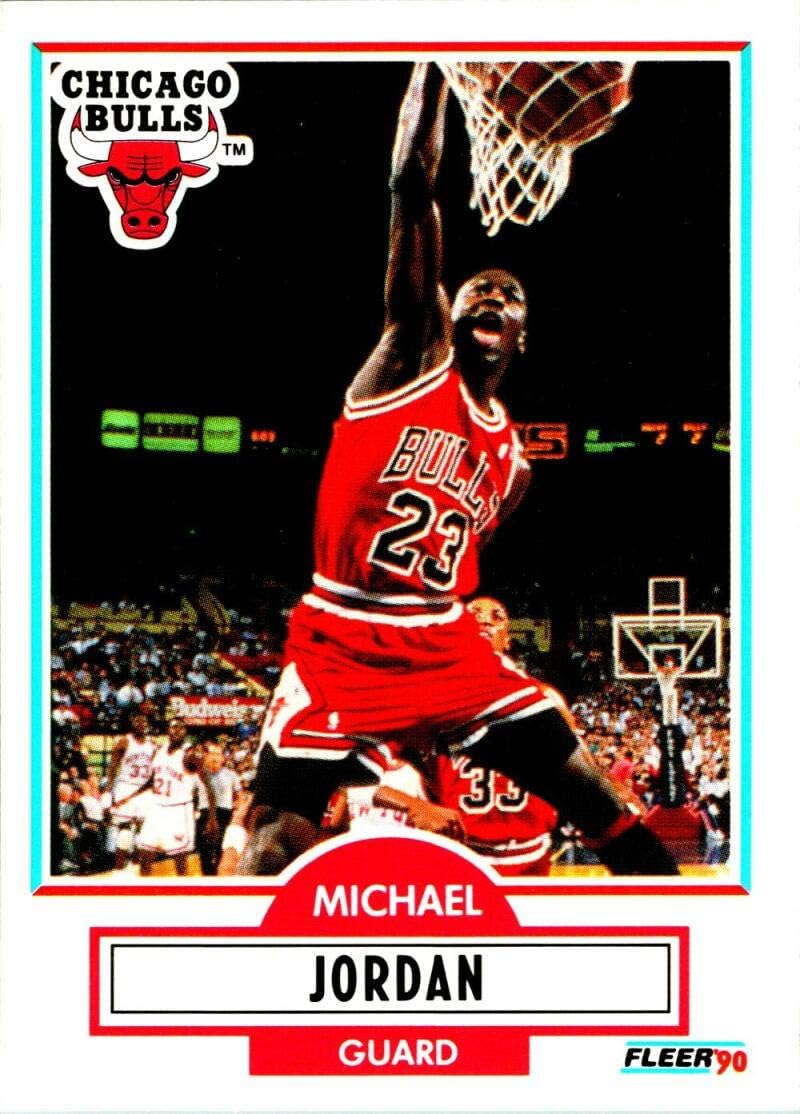 Michael Jordan Chicago Bulls NBA Basketball Trading Card W92771